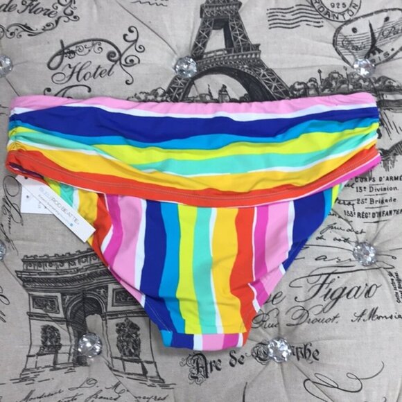 Bleu by Rod Beattie Printed Sarong Hipster Bikini Bottoms - Picture 5 of 5